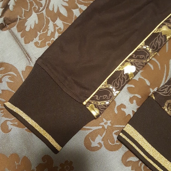 NWOT Brown/Gold "Echo Red" Jacket - Picture 3 of 3